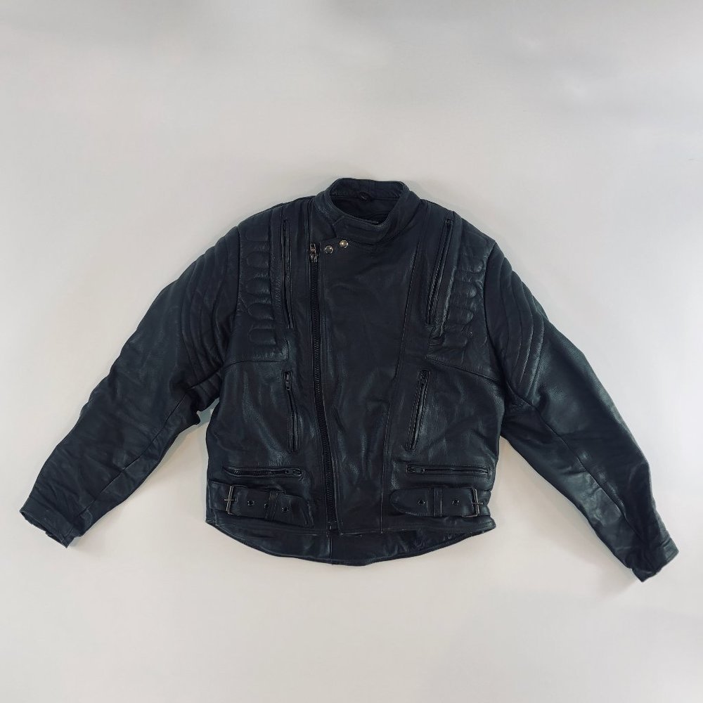 ProTech Leather Apparel 2 in 1 Leather Moto Biker Jacket